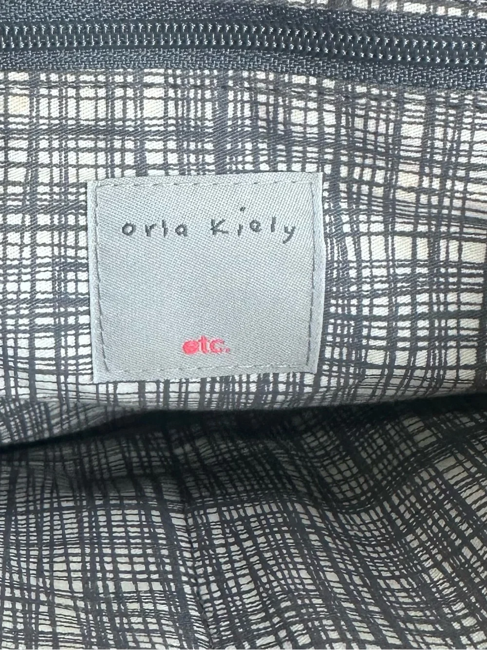 Orla Kiely Stem Print Coated Canvas Purse Retro Mod Floral Shoulder Tote Bag - Picture 4 of 16